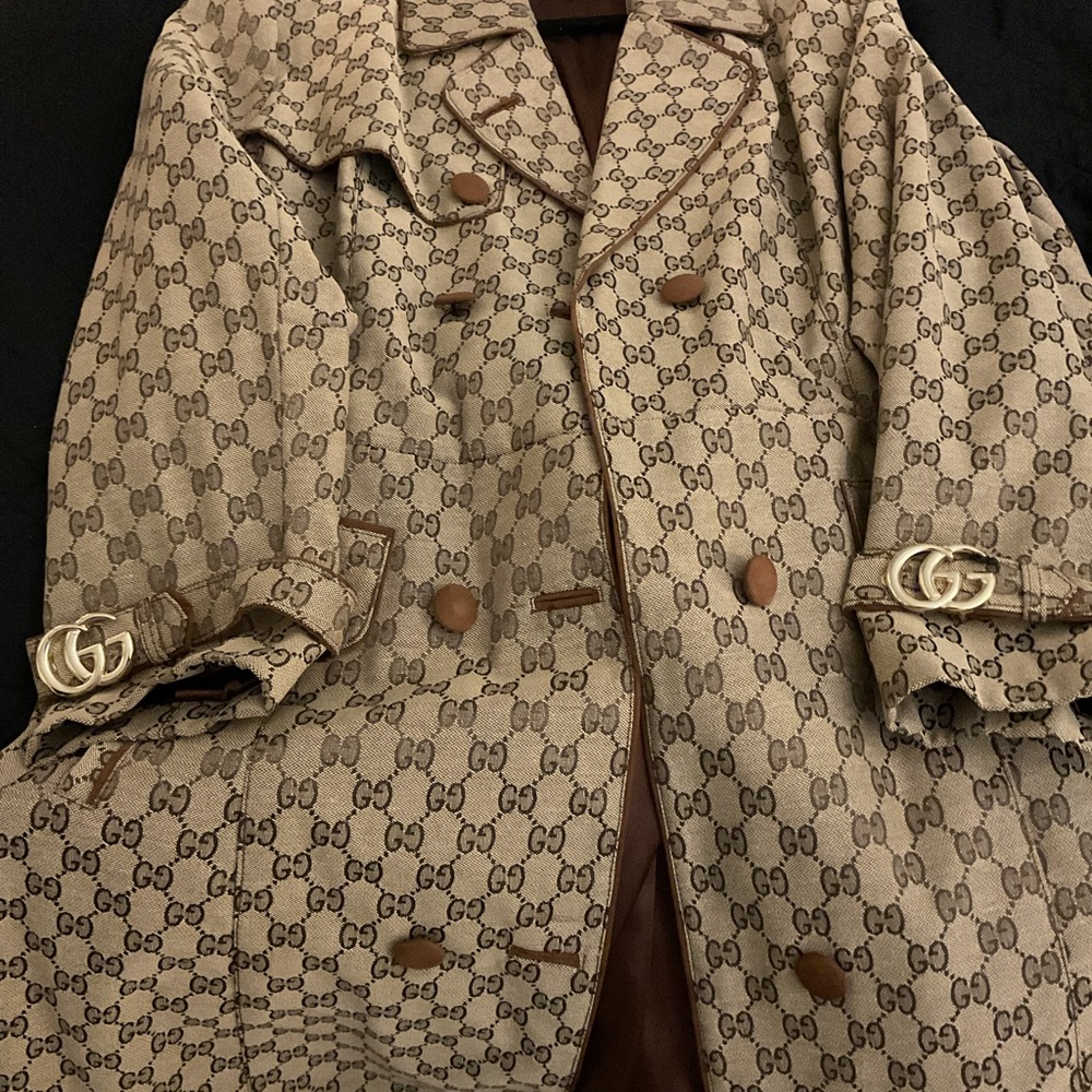 Long Trench Coat (GG) unisex